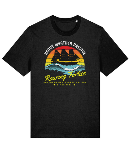 Organic cotton unisex t-shirt ( Roaring forties)