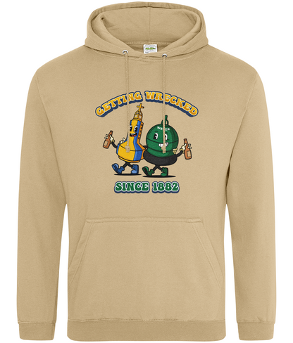 Ring-spun cotton unisex hoodie (Old and new wreck buoys)