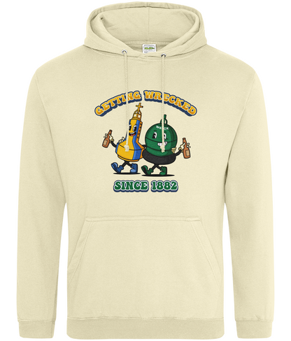 Ring-spun cotton unisex hoodie (Old and new wreck buoys)