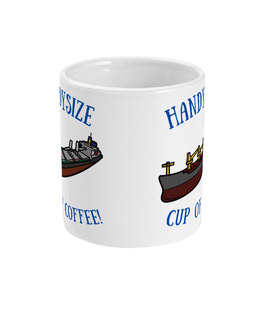 Funny handysize bulk carrier mug Great Harbour Gifts