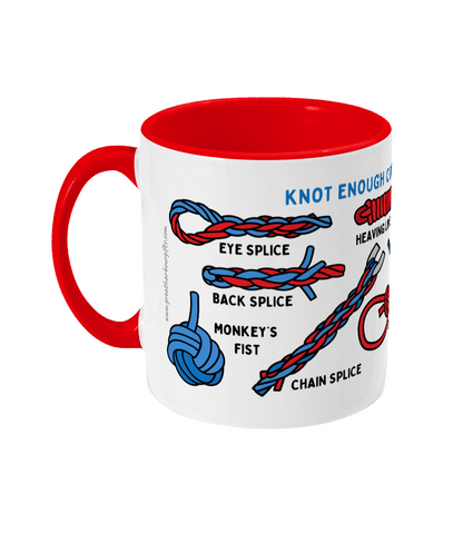 Knots, splices and hitches ceramic mug Great Harbour Gifts