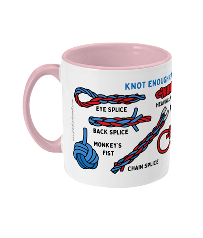 Knots, splices and hitches ceramic mug Great Harbour Gifts