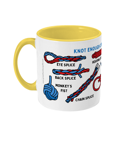 Knots, splices and hitches ceramic mug Great Harbour Gifts