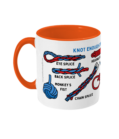 Knots, splices and hitches ceramic mug Great Harbour Gifts