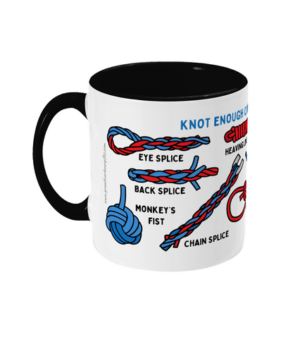 Knots, splices and hitches ceramic mug Great Harbour Gifts