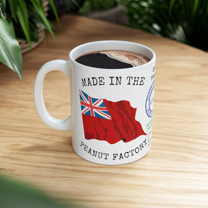 N.S.T.S. Gravesend 'Peanut factory' mug (Deck rating version) Great Harbour Gifts