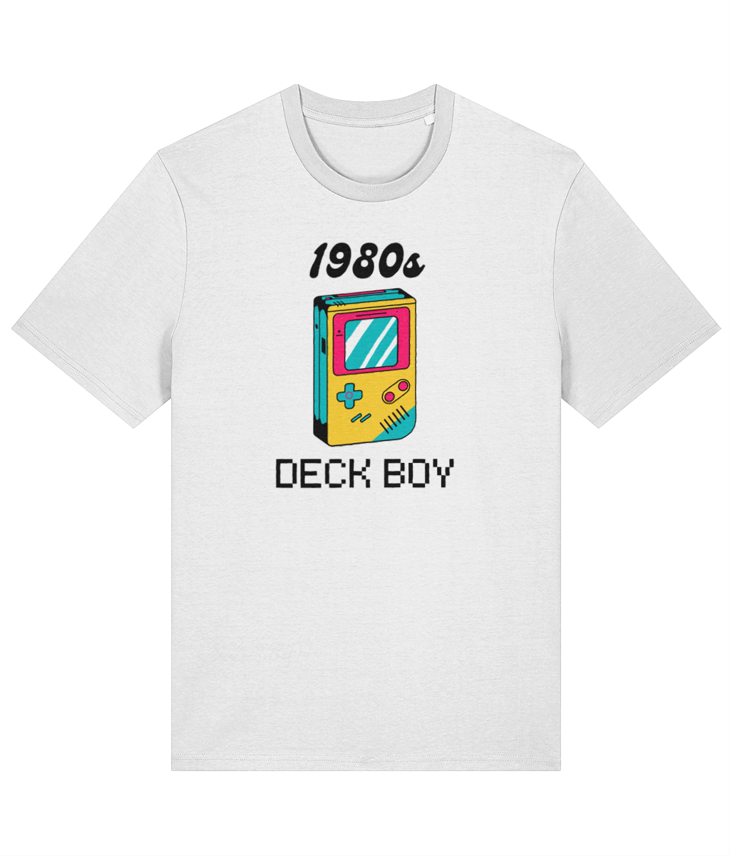 Organic cotton unisex t-shirt (1980s deck boy) Great Harbour Gifts