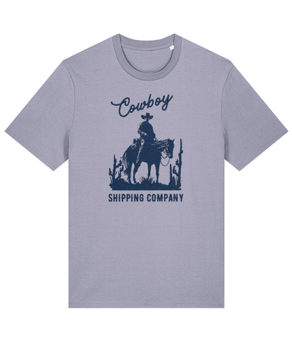 Organic cotton unisex t-shirt (Cowboy Shipping Company) Great Harbour Gifts