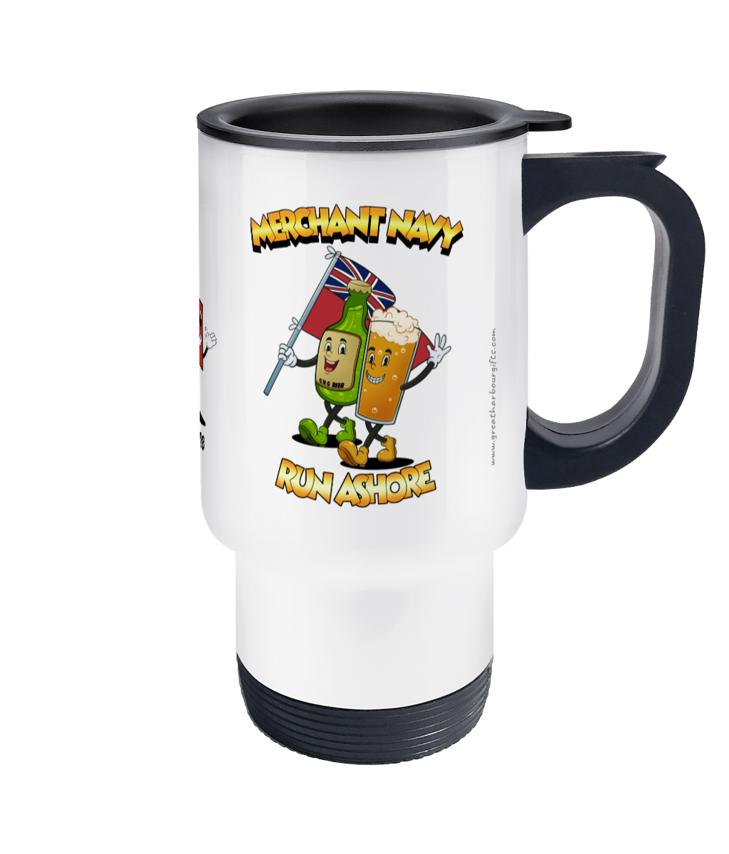 Travel Mug, Merchant Navy run ashore