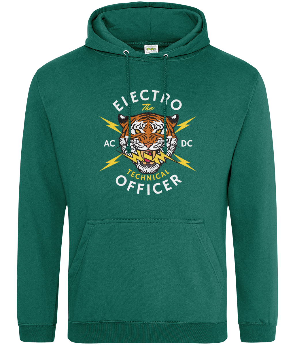 Ring-spun organic cotton hoodie (Electro-technical officer) E.T.O. Great Harbour Gifts