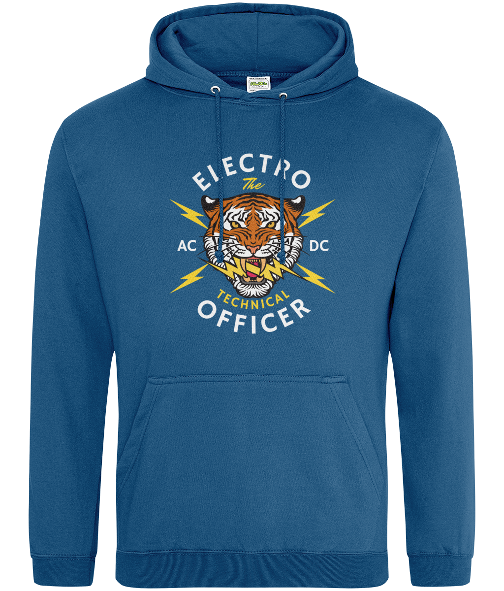 Ring-spun organic cotton hoodie (Electro-technical officer) E.T.O. Great Harbour Gifts