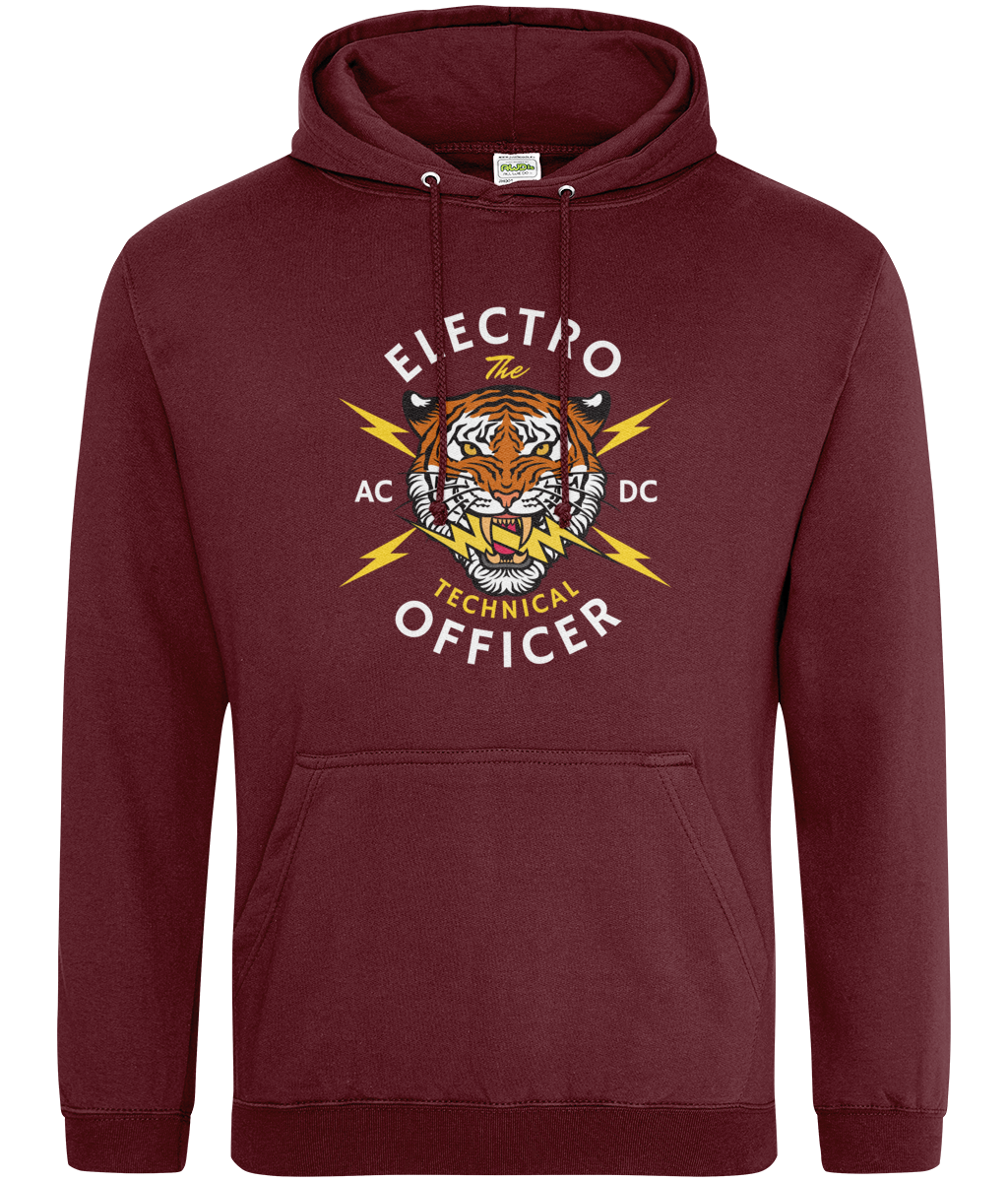 Ring-spun organic cotton hoodie (Electro-technical officer) E.T.O. Great Harbour Gifts