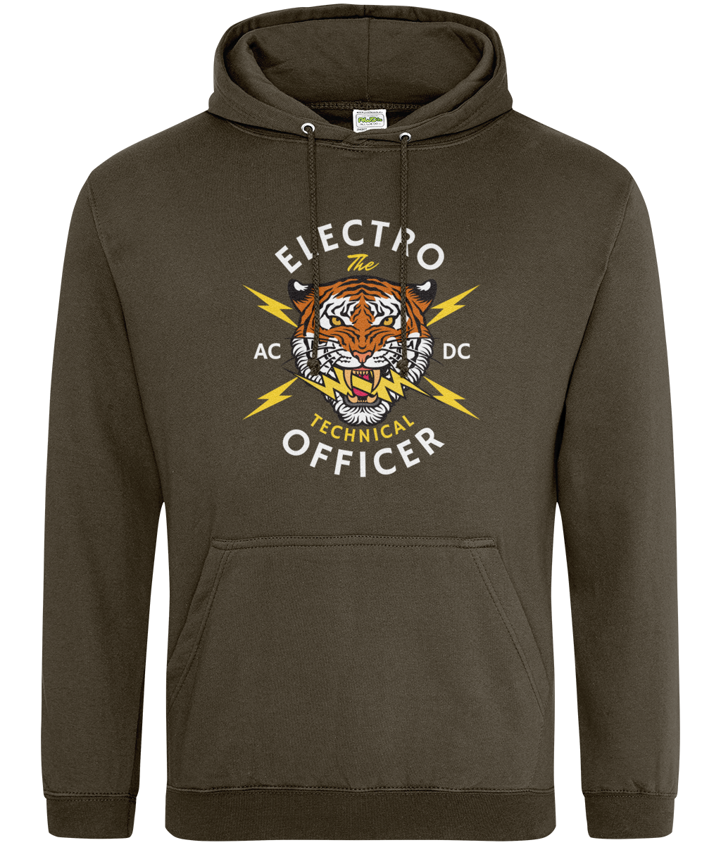 Ring-spun organic cotton hoodie (Electro-technical officer) E.T.O. Great Harbour Gifts