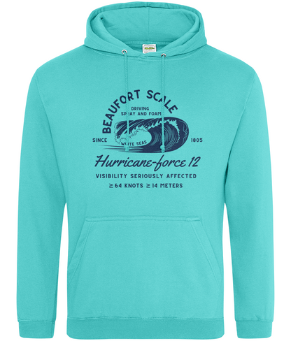 Ring-spun cotton unisex hoodie (Beaufort scale) Great Harbour Gifts