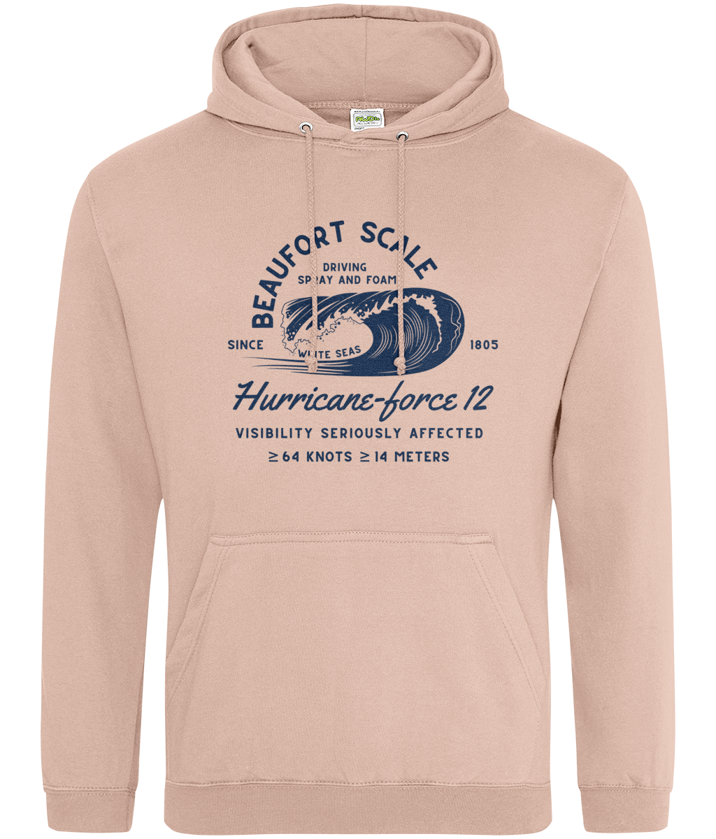 Ring-spun cotton unisex hoodie (Beaufort scale) Great Harbour Gifts