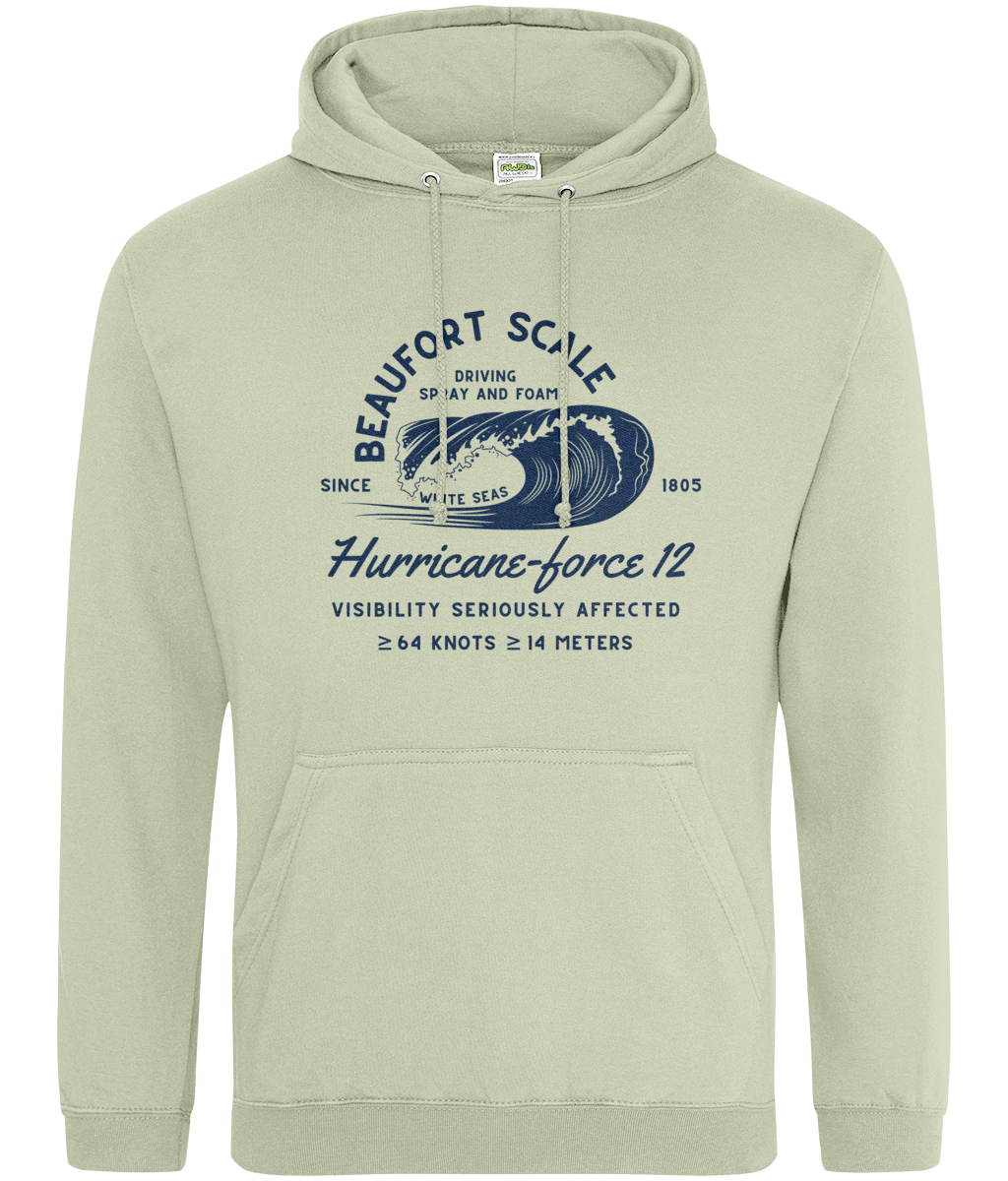 Ring-spun cotton unisex hoodie (Beaufort scale) Great Harbour Gifts