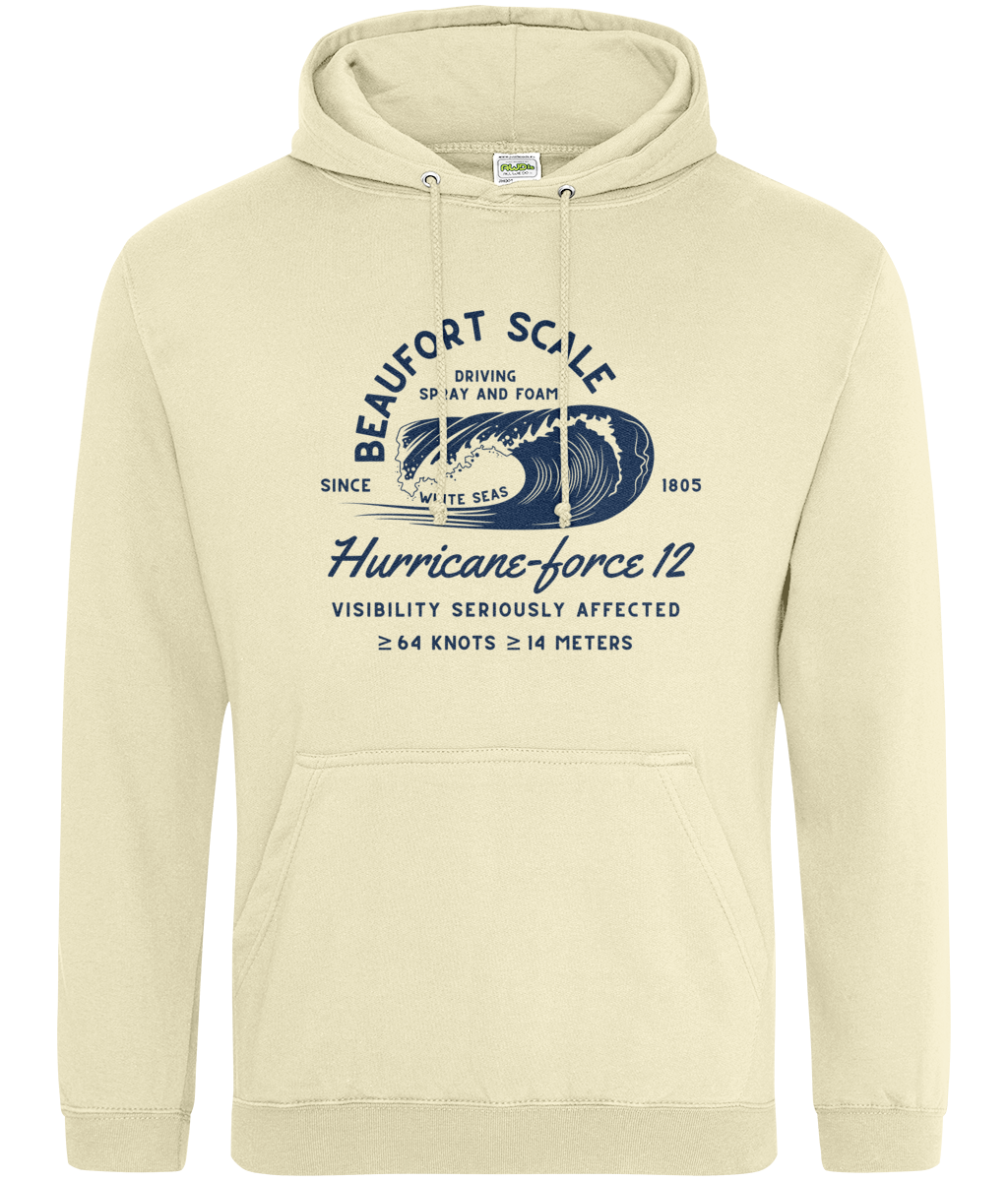 Ring-spun cotton unisex hoodie (Beaufort scale) Great Harbour Gifts