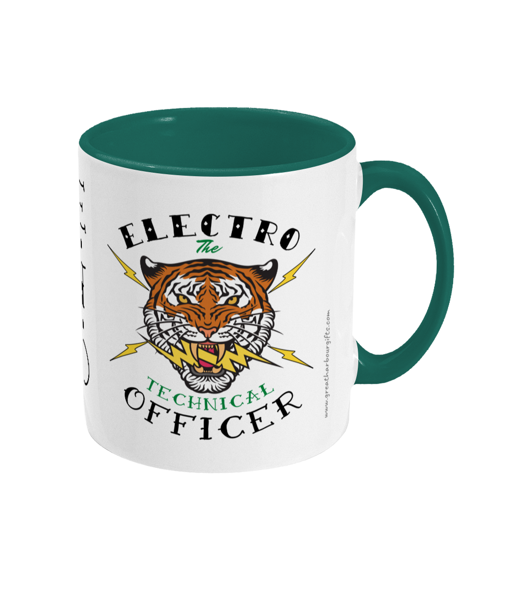 Sailor tattoo mug, Electro technical officer ETO Great Harbour Gifts