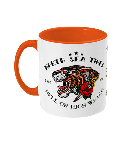 Sailor tattoo mug, North Sea Tiger Great Harbour Gifts