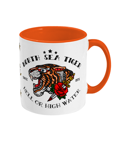 Sailor tattoo mug, North Sea Tiger Great Harbour Gifts