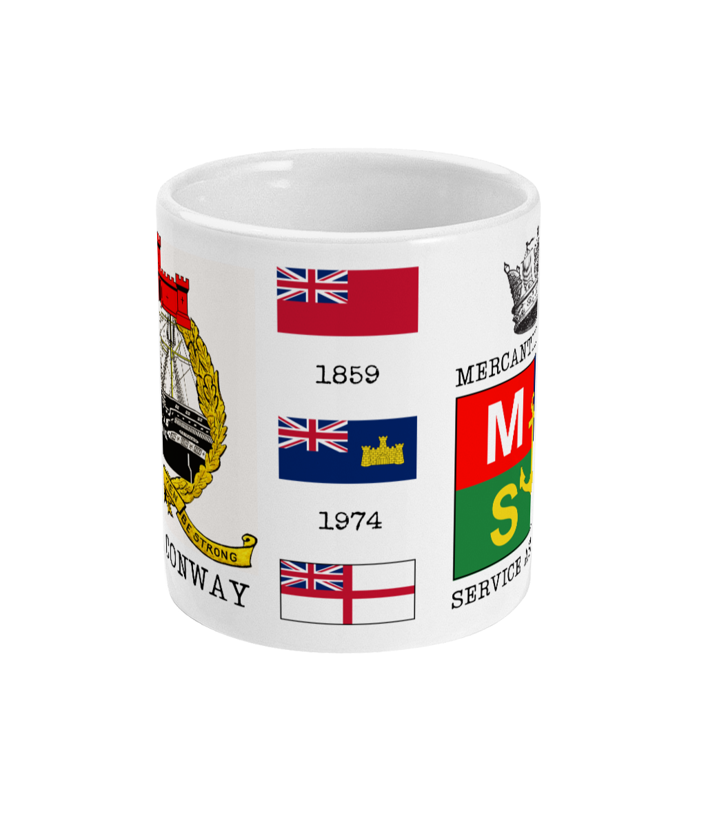 Training ship 'H.M.S. CONWAY' mug Great Harbour Gifts