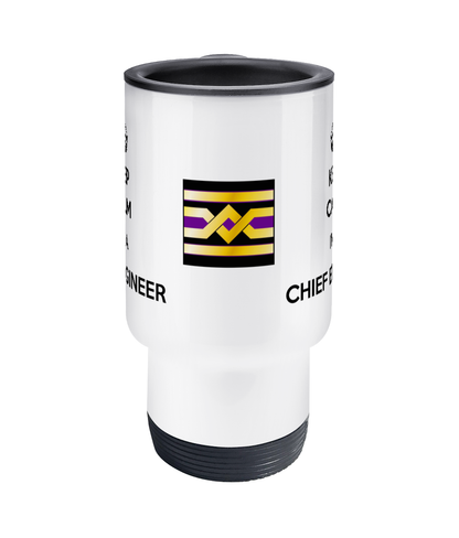 Travel Mug (Keep calm I'm the Chief Engineer) Great Harbour Gifts