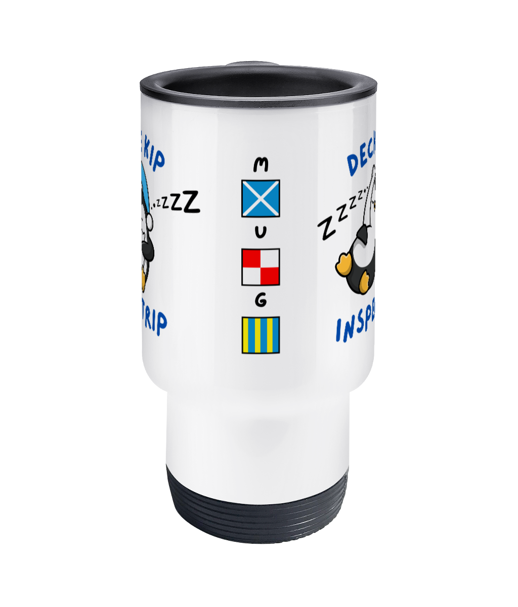 Travel Mug, (More kip less trip and deckhead Inspection) Great Harbour Gifts