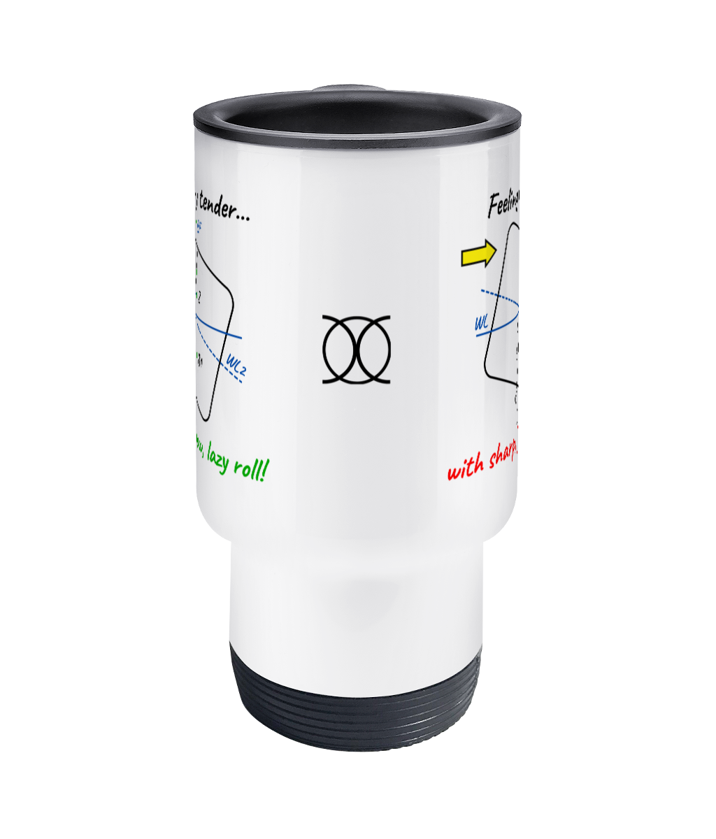 Travel Mug, (Ship stability tender stiff ship) Great Harbour Gifts