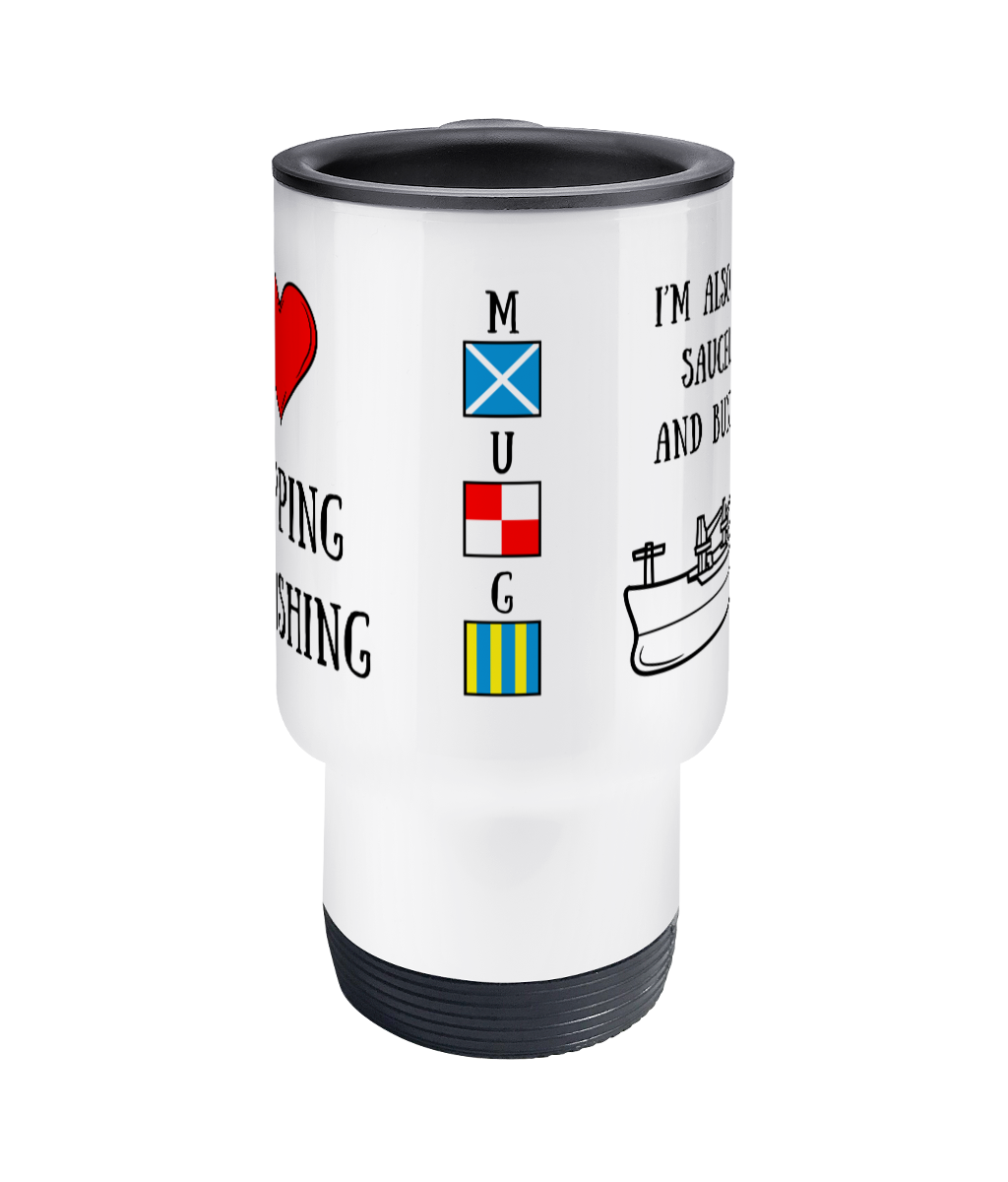 Travel Mug, bulk carrier IMO grain code (strapping and lashing) Great Harbour Gifts